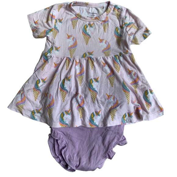 Posh Peanut Unicorn outfit size 12-18 mo - Picture 1 of 3